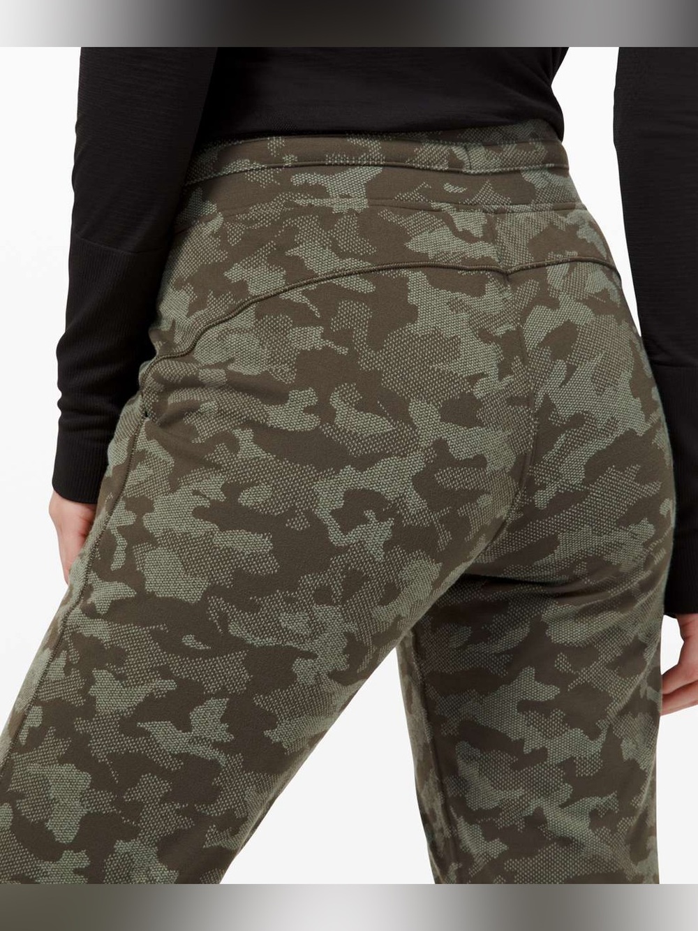 Lululemon Ready to Rulu Jogger 29" Heritage Camo Dark Olive Green - Size 10
